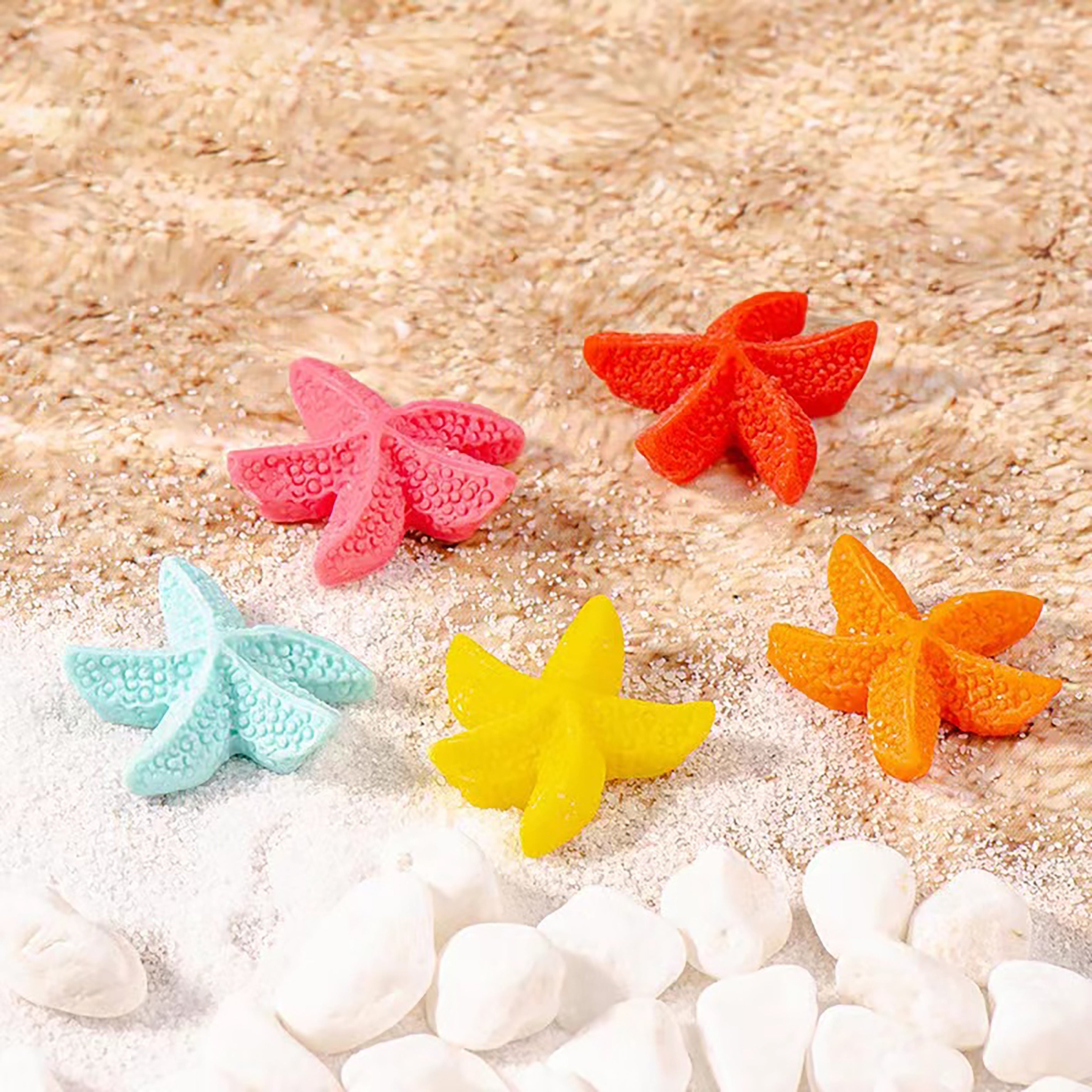 Resin Mini Starfish Crafts For Fish Tanks Ponds Simulated Decorative Ornament