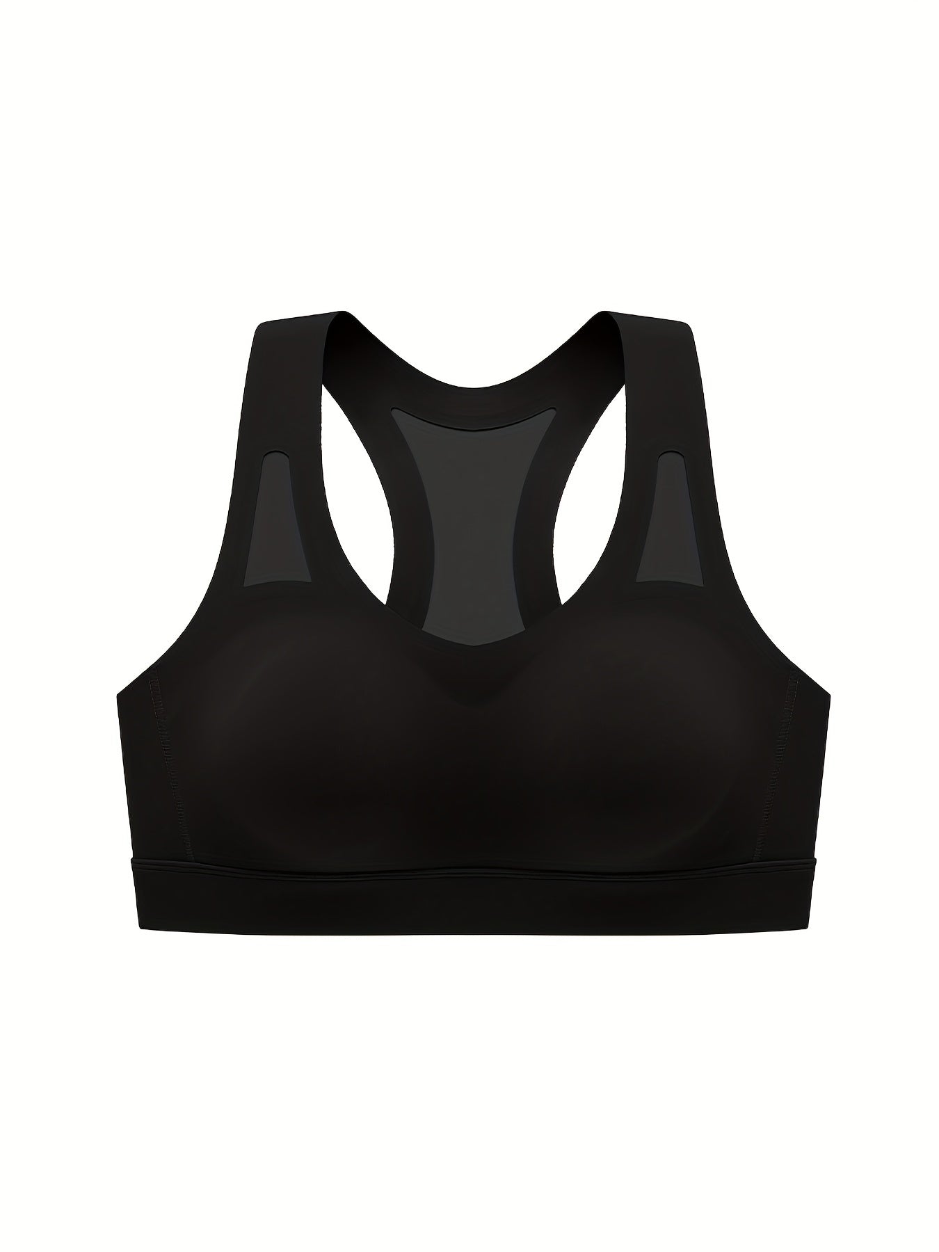 Racerback Sports Bra Comfy & Breathable Tank Bra