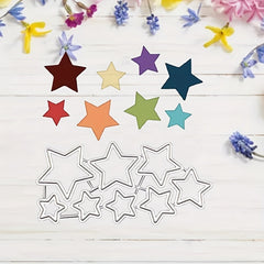 Pentagram Star Metal Cutting Dies Stencil for Card Making DIY Scrapbooking