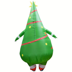 Christmas Tree Inflatable Costume Party Holiday Cosplay Spoof Halloween Gift