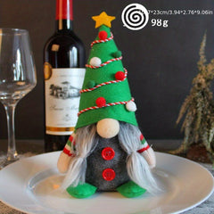 Christmas Tree and Dwarf Plush Doll Set