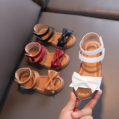 Cute Bow Casual Baby Sandals Soft Sole Perfect for Walking