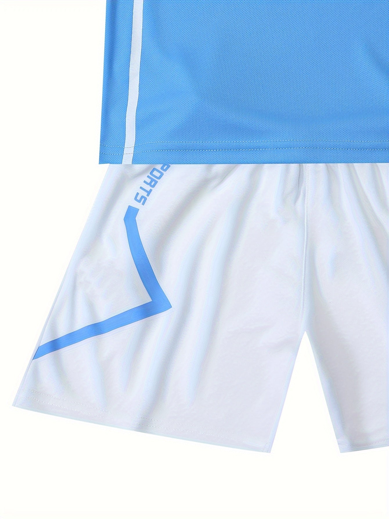 Kids Soccer Jersey Set Breathable Outfits for Football Sports