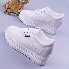 Women's Plush Lined Thermal Furry Chunky Sneakers