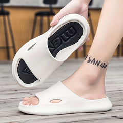 Men's Lightweight Quick Drying Slides for Bathroom Beach