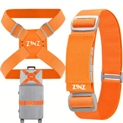 2PCS Luggage Bag Elastic Strap Adjustable Bag Strap Travel Accessories
