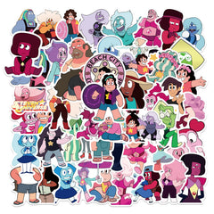 50pcs Anime Waterproof Doodle Stickers Cartoon PVC Notebook DIY Stickers