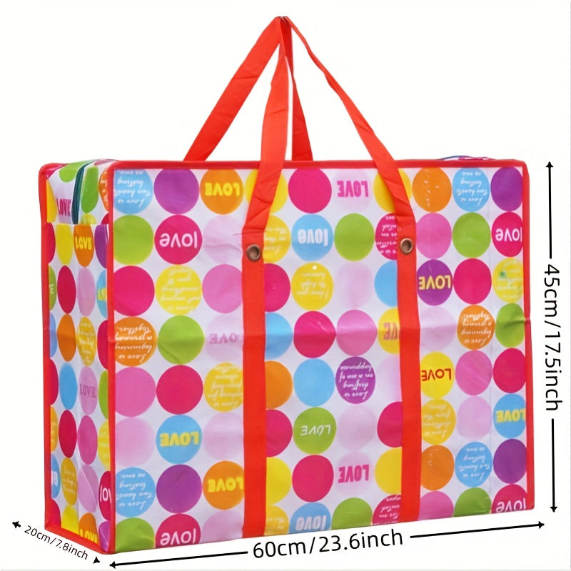 Non-Woven Moving Bag Quilt Storage Waterproof Handbag
