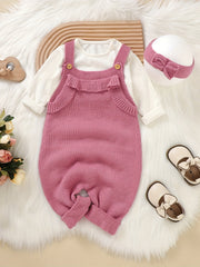 Baby's Dress Boys Jumpsuit Girls Knit Jumpsuit