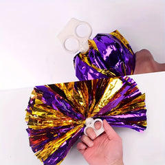 10pcs Cheering Poms Handheld Props Dancing Supplies