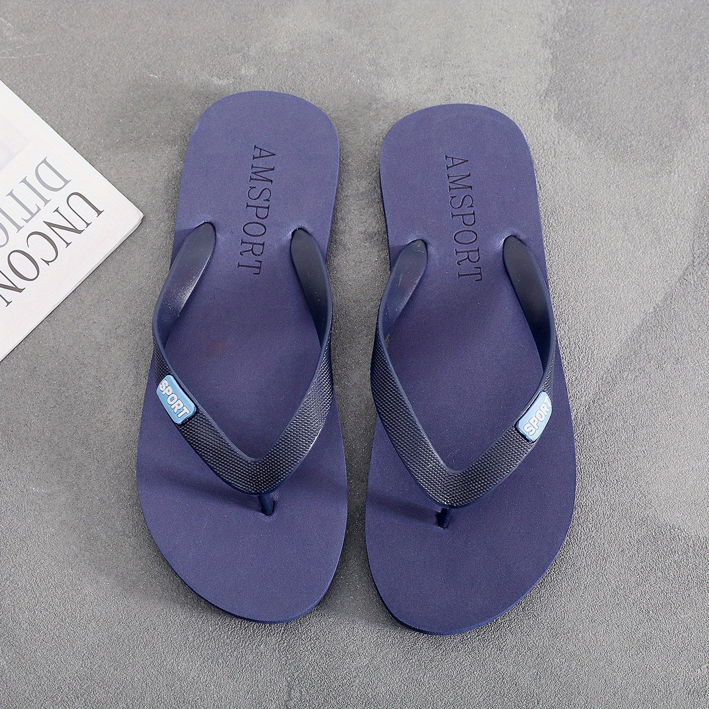 Men's Sport Thong Sandals Non Slip Flip flops