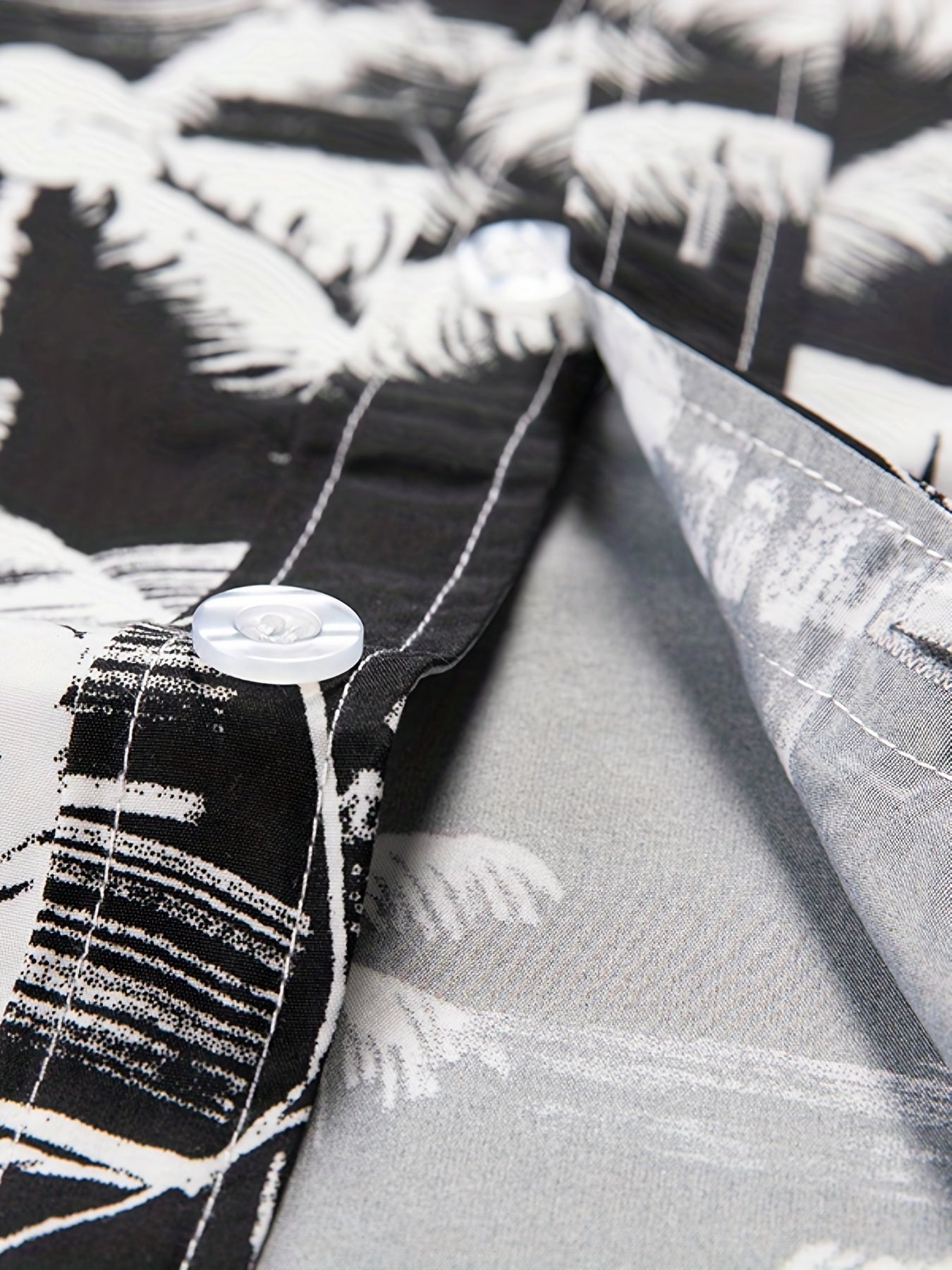Men's Hawaiian Print Shirt Lightweight Casual Shirt For Spring Summer