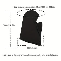 Unisex Outdoor Face Mask Mesh Balaclava Motorcycle Ski Mask