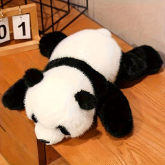 Furry Panda Plush Doll Toy Birthday Gift