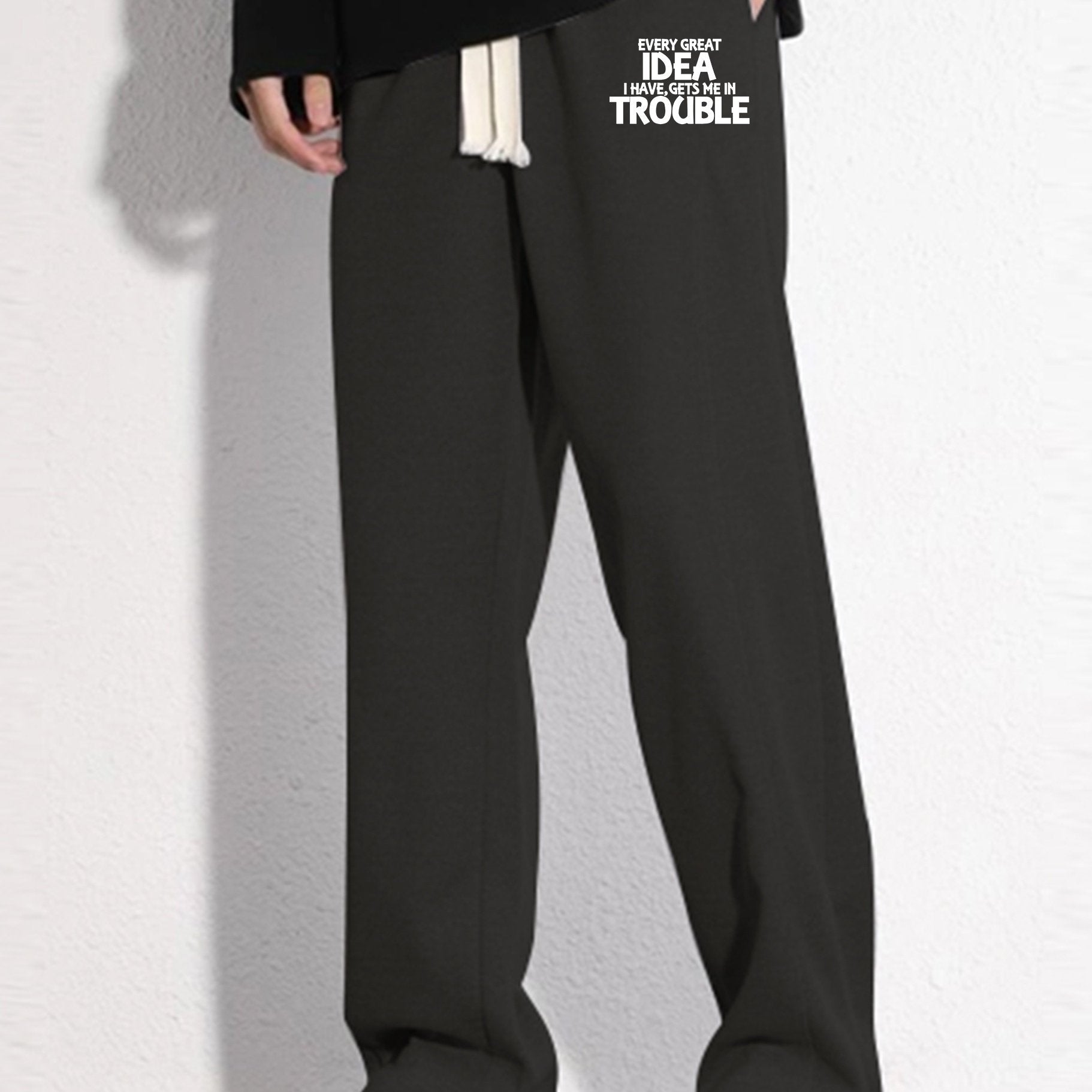 Men's Casual Stretch Waist Drawstring Joggers