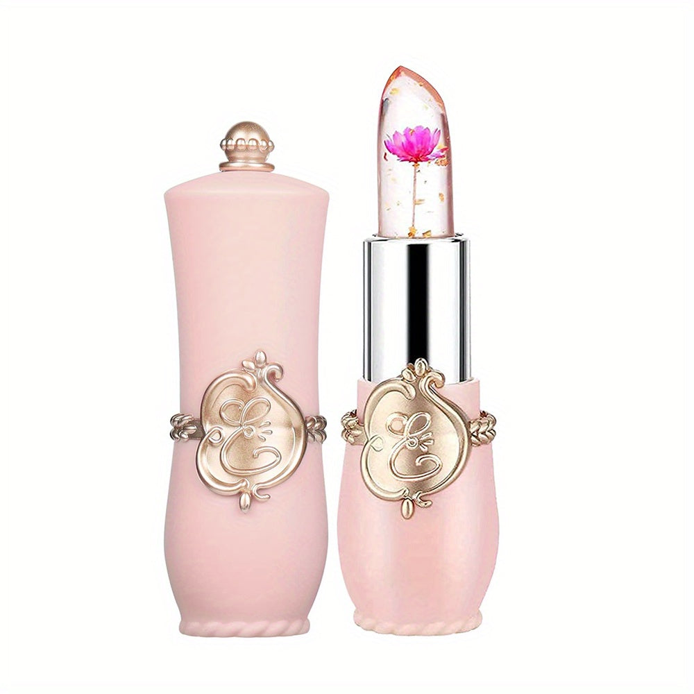 Color-Changing Dry Flower Jelly Lipstick