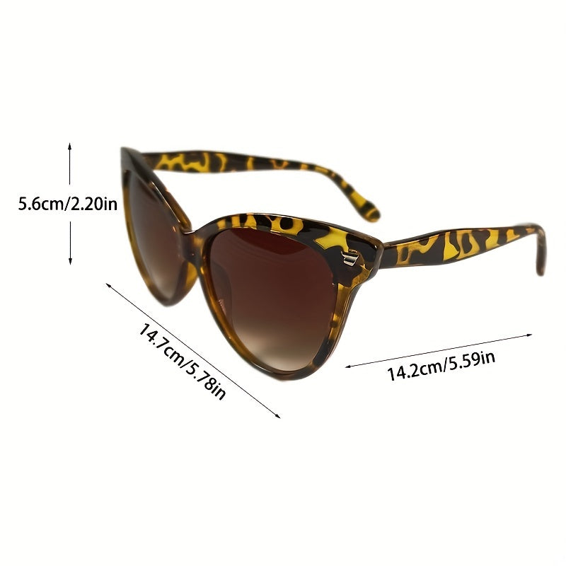 Jelly Gradient Cat Eye Sunglasses UV400