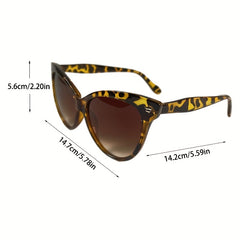 Jelly Gradient Cat Eye Sunglasses UV400