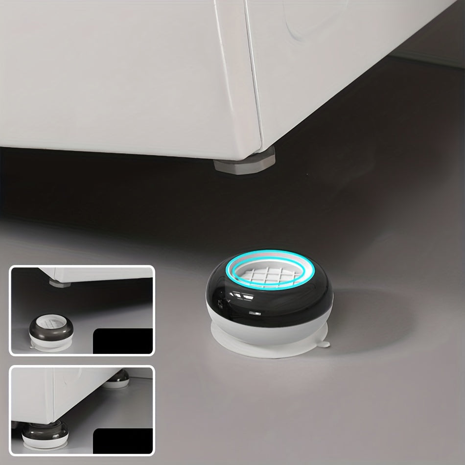 4pcs Anti Vibration Pads Universal Silent Refrigerator Stand Feet Mat
