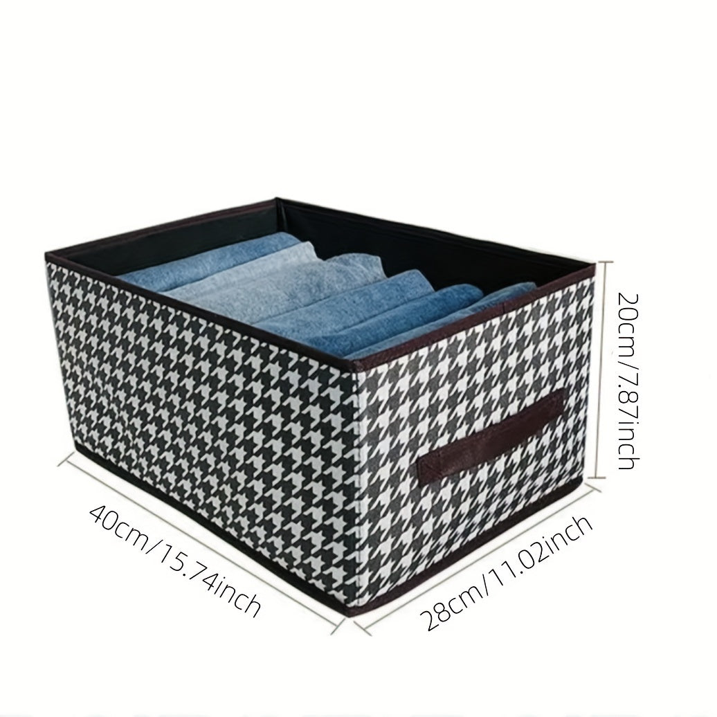 1pc Clothes Storage Box Modern PP Storage Containers For Organizing Bedroom