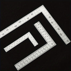 Stainless Steel L Shaped Ruler Carpenters Square Framing Measuring Tool