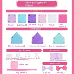 DIY Charm Purse Hand Bag Making Kit for Girls