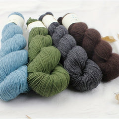 3pcs Lotus Yarns Mink & Cashmere Blend Soft Knitting Yarn 300m
