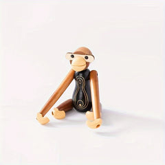 Creative Monkey Phone Holder Decoration Toy Wall-mounted Storage Rack