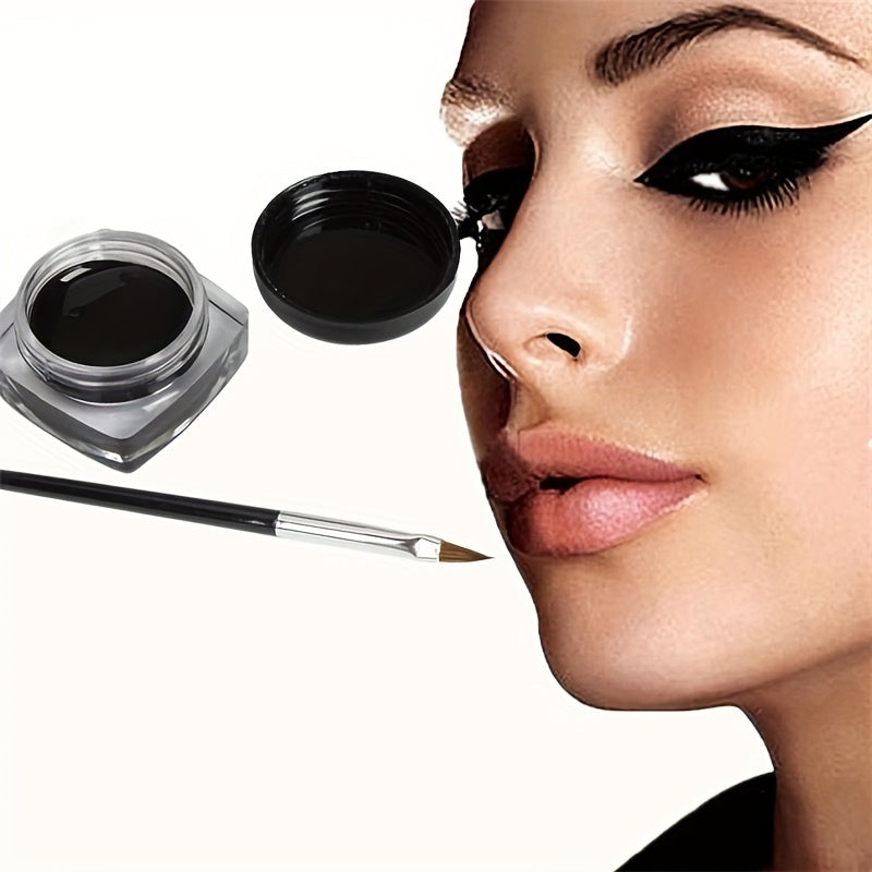 Waterproof Silky Eyeliner Cream With Brush