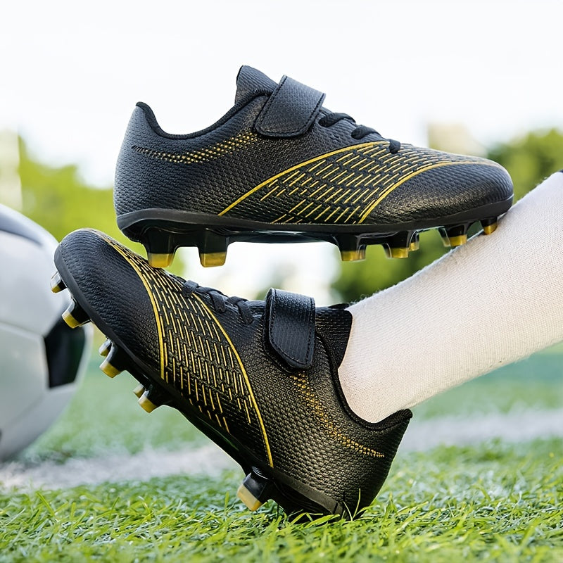 Youth Soccer Cleats Non-Slip Athletic Shoes for Training & Competition