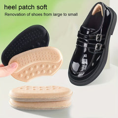4D Heel Stickers Anti-drop High Heels Insoles Adjust Size Anti-slip Footwear