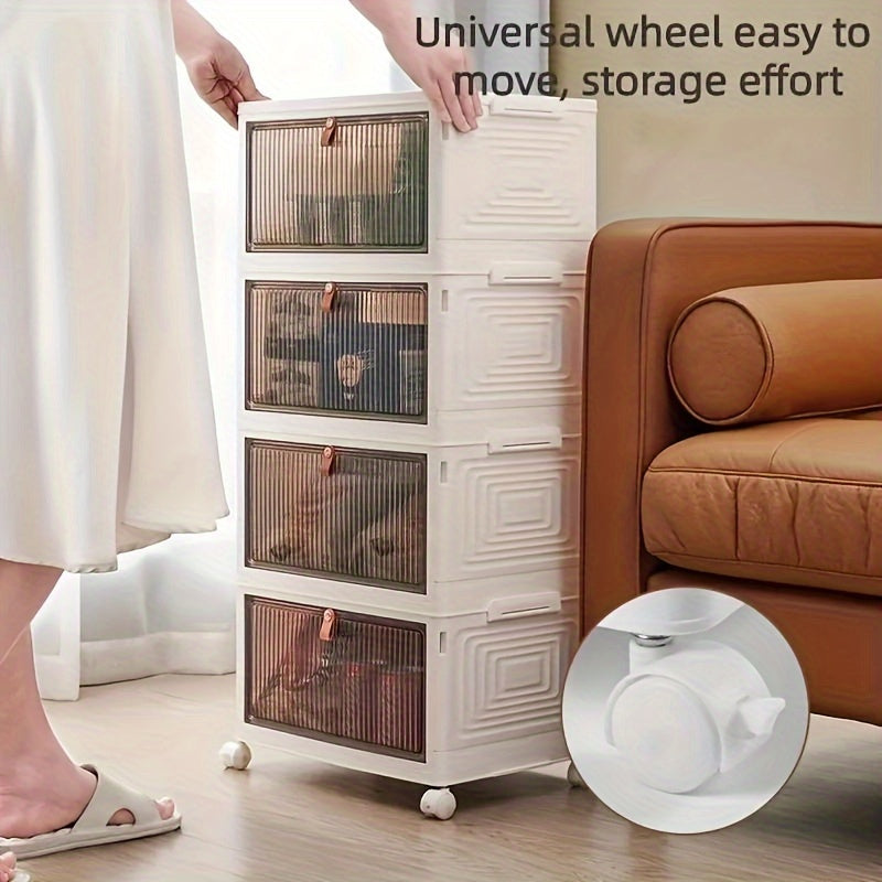 Plastic Storage Bins With Double Doors