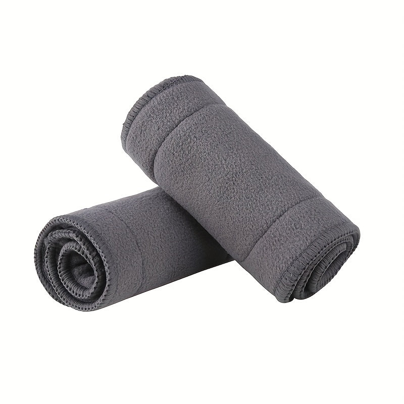 5-Layer Bamboo Cloth Diaper Inserts - Absorbent & Gentle on Baby Skin
