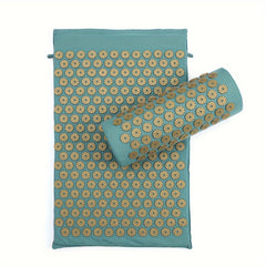 Yoga Acupressure Massage Mat Set with Storage Bag