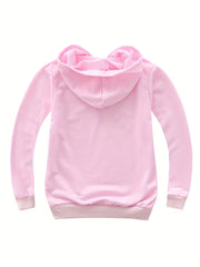 Kids Letter Print Hoodie Soft Pullover Sweatshirt for Boys Girls