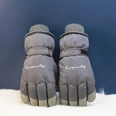 Men's Windproof Touch Screen Winter Gloves Thickened Warm Outdoor Cold Weather