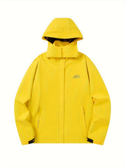 Women's Waterproof Windproof Hooded Jacket for Hiking