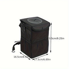 Car Waterproof Trash Bin Collapsible Storage Box