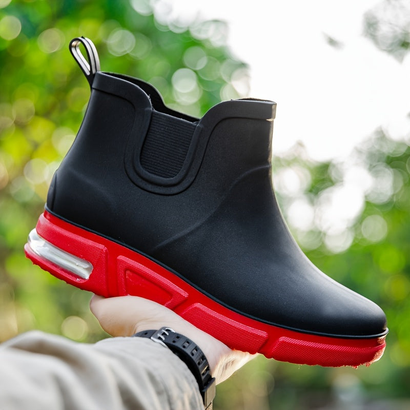 Men's Rain Boots Waterproof Non slip Rain Shoes For Outdoor Fishing