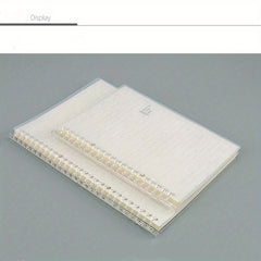 Waterproof Replaceable Core Loose Leaf Book Horizontal Line Easy Clip
