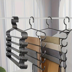 5-Layer Closet Storage Organizer for Neatly Organizing Pants, Towels, Scarves