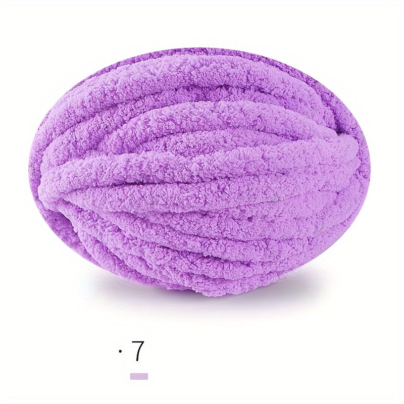 2pcs Thick Chenille Yarn for DIY Knitting & Crocheting Cat Dog Houses
