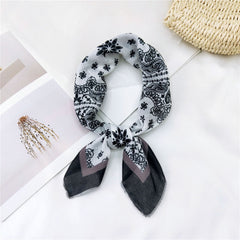 Men's Collar Scarf And Linen Square Scarf Handsome Style