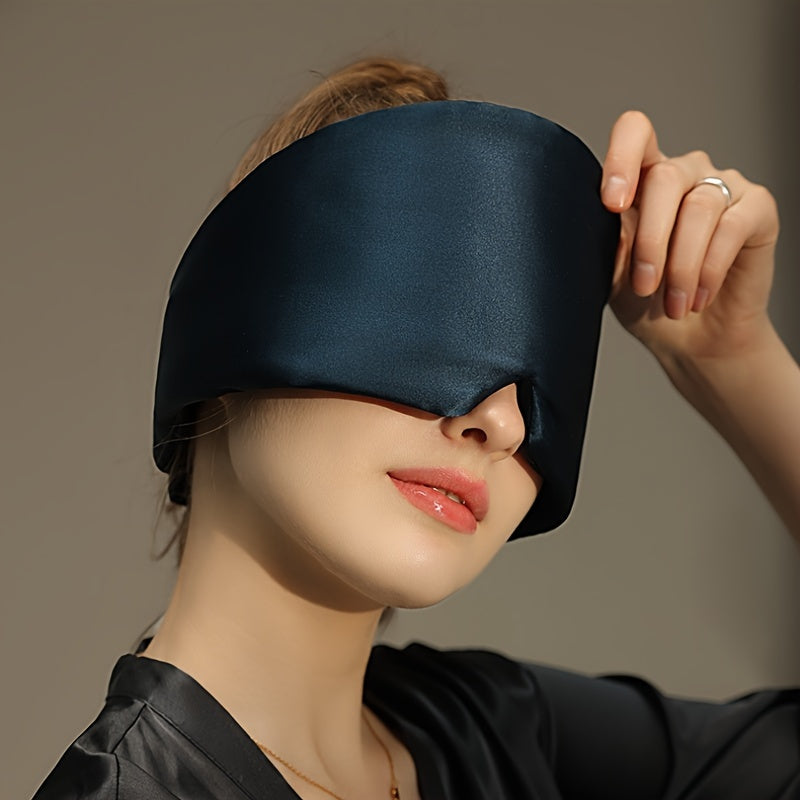 Widen Soft Eye Mask Blackout Breathable Blindfold for Travel Rest Nap