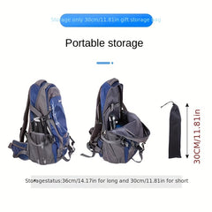 Aluminum Mountaineering Pole Folding Telescopic Walking Stick