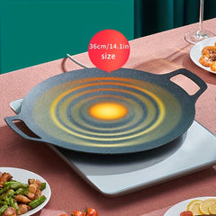 Non Stick BBQ Pan for Outdoor Grilling & Baking 13.3in x 11.8in