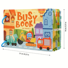 Quiet Book for Kids Sensory Learning Activity Toy Ideal Gift