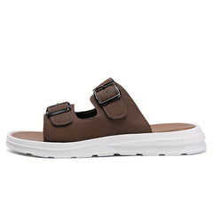Men's Cloud Slides Non Slip Platform Sandals