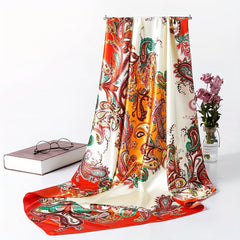 Retro Shawl Wrap Sun Protection Scarf for Men