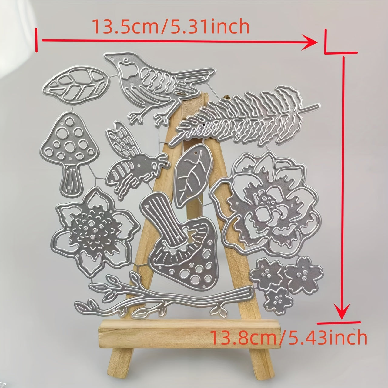 1Pc Pattern Metal Cutting Dies for DIY Crafts Embossing Die C